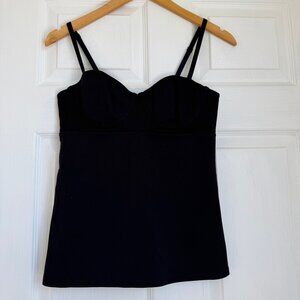 Jacob Bustier Top in Black - Size S